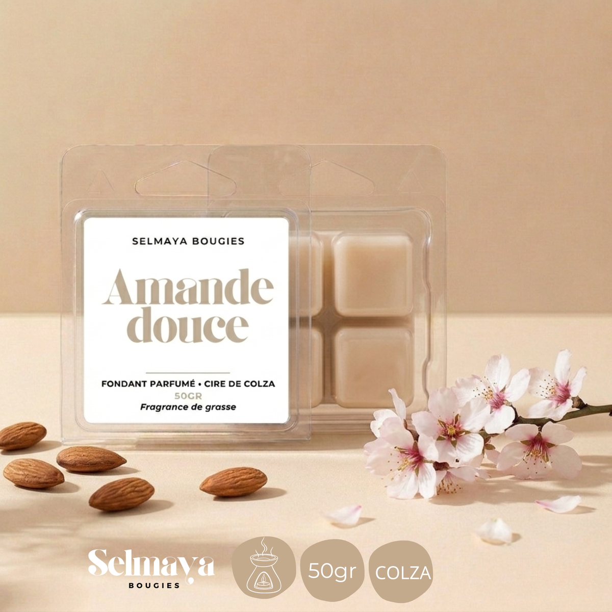Fondant parfumé Amande Douce