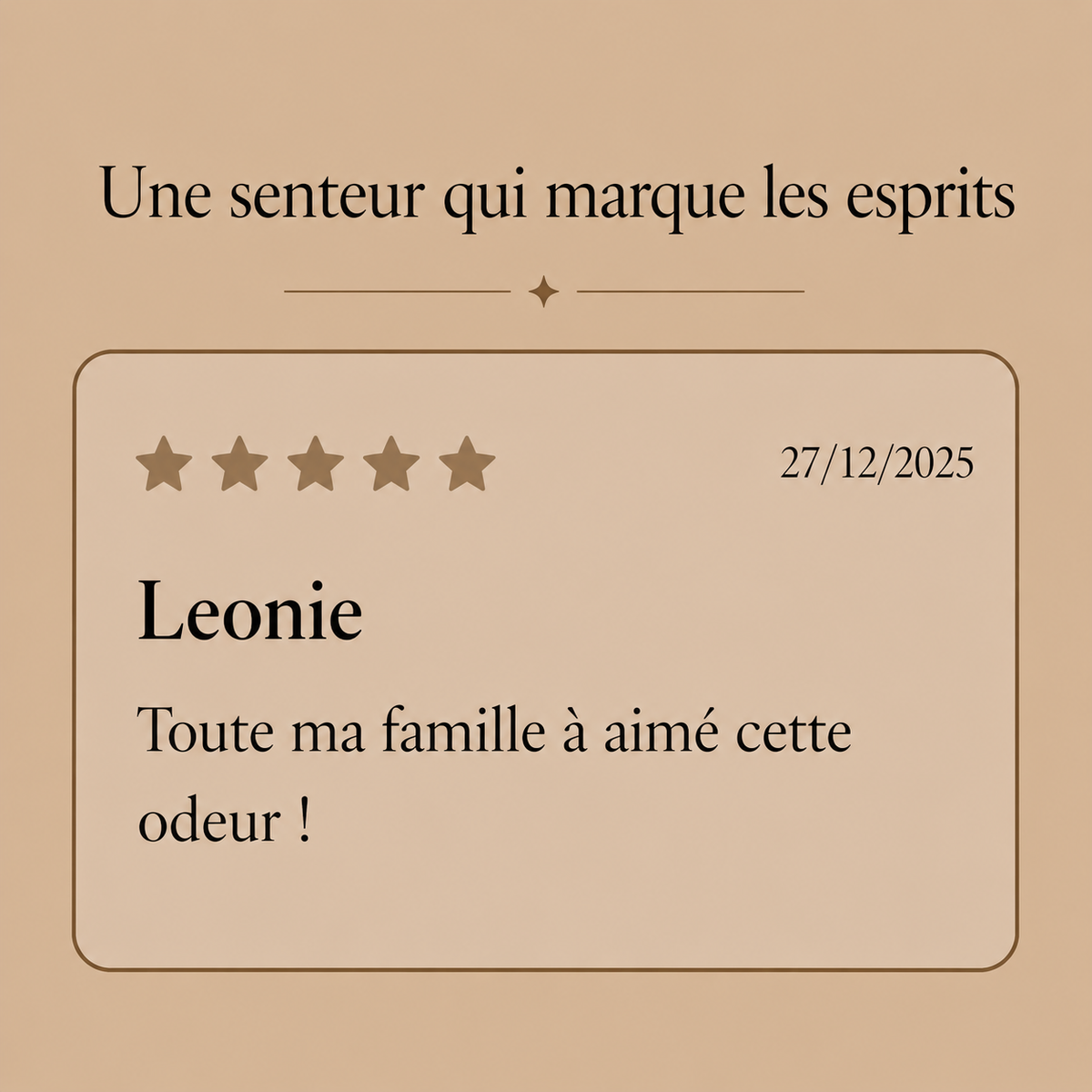 Fondant parfumé Fleur de Vanille