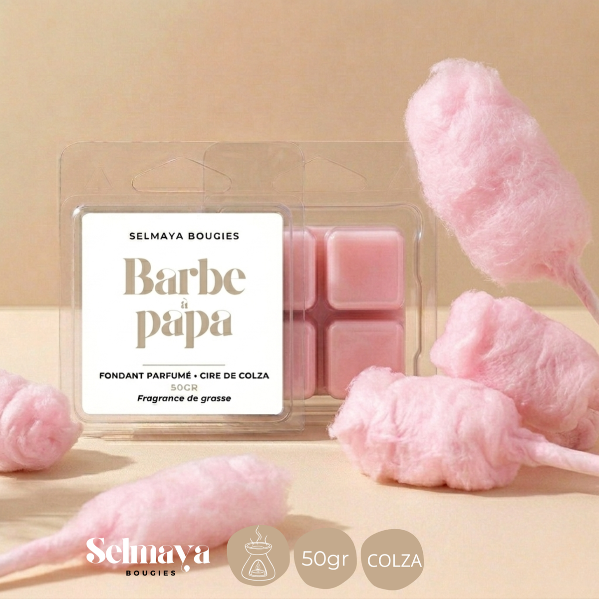 Fondant parfumé Barbe à Papa
