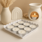 Bougies chauffe plat lot de 9 - cire de soja