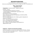 Baby - Sachet parfumé pour dressing | Selmaya bougies