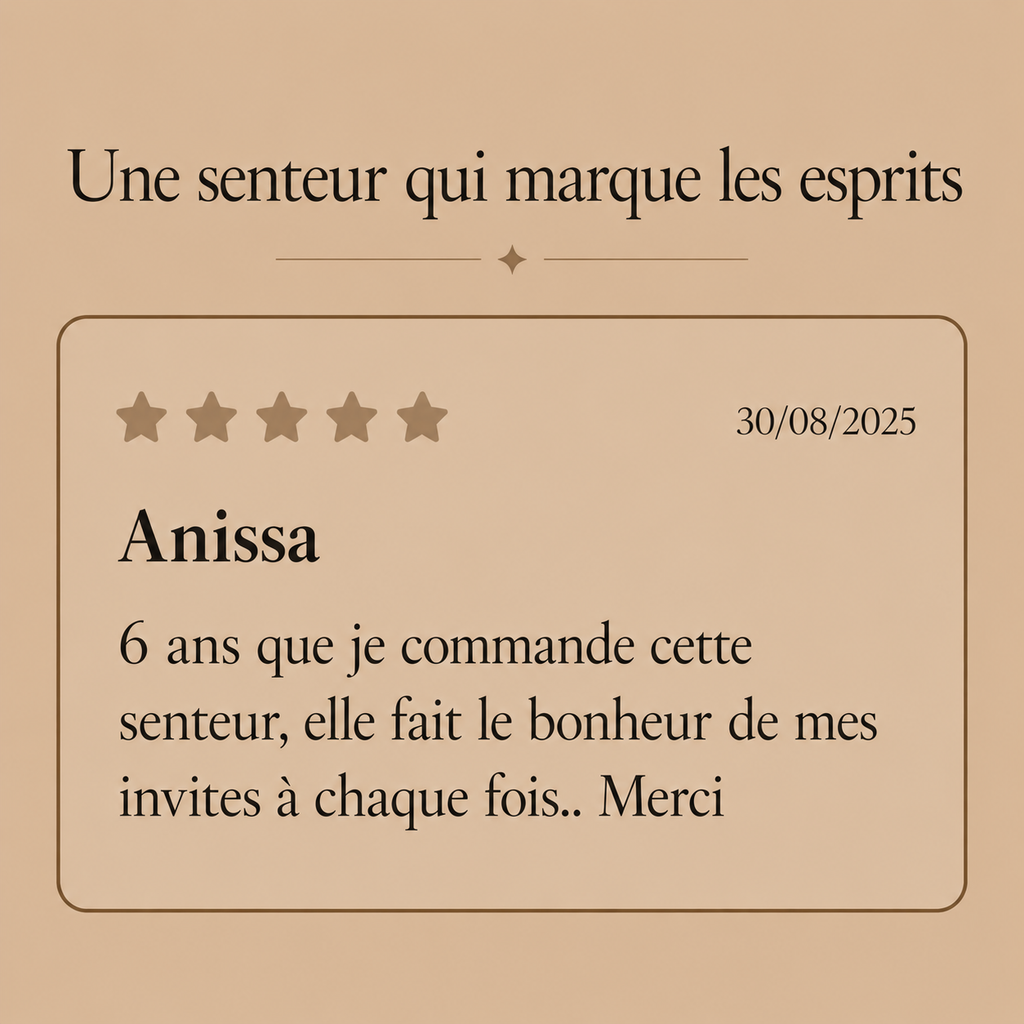 Fondant parfumé Oud d'Arabie