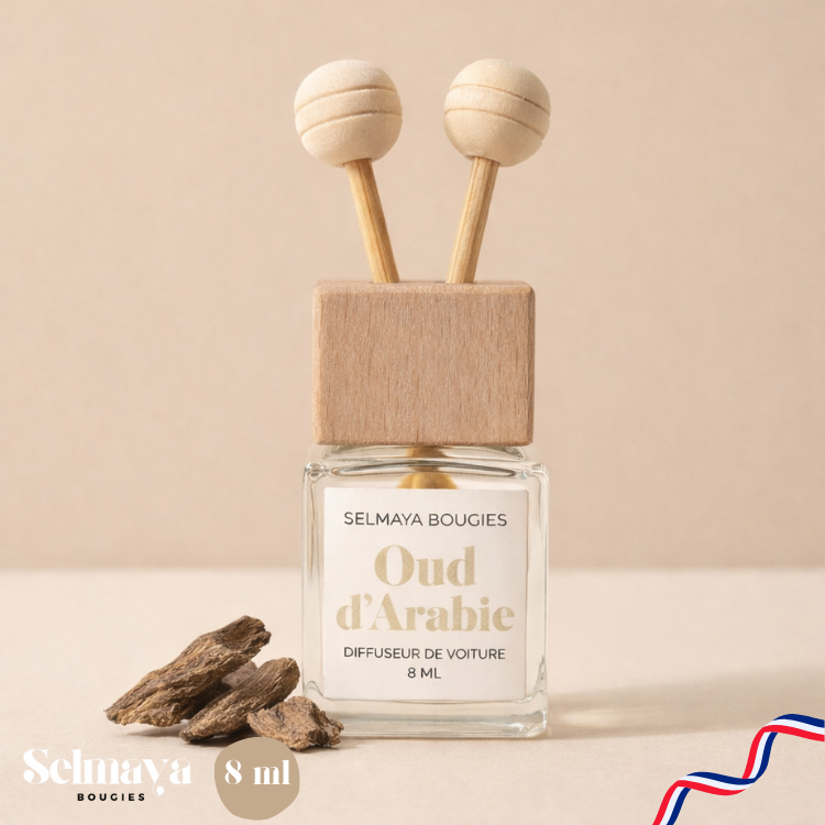 Oud d'Arabie - Diffuseur de voiture à la senteur boisée