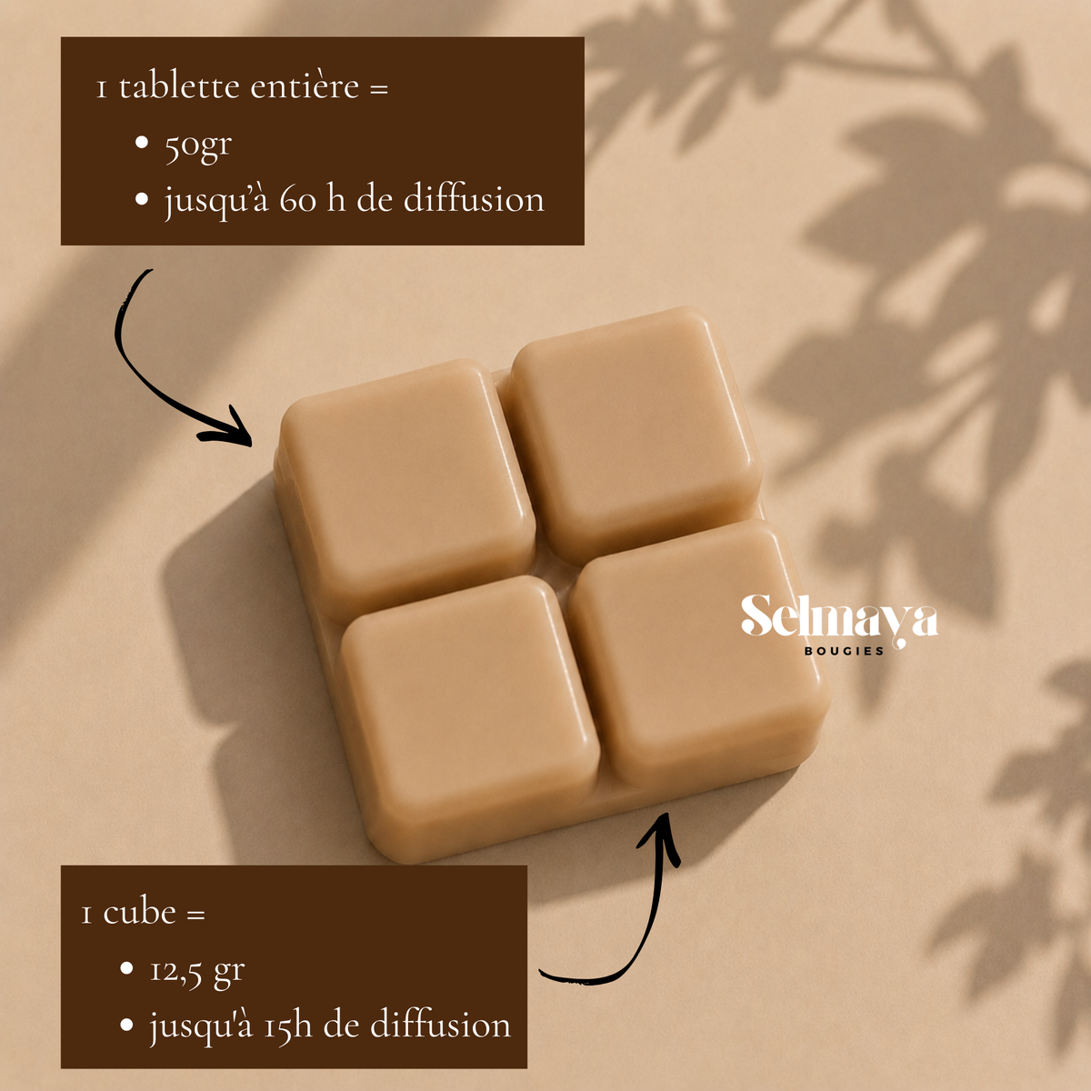 Fondant parfumé Eau d'Ambre