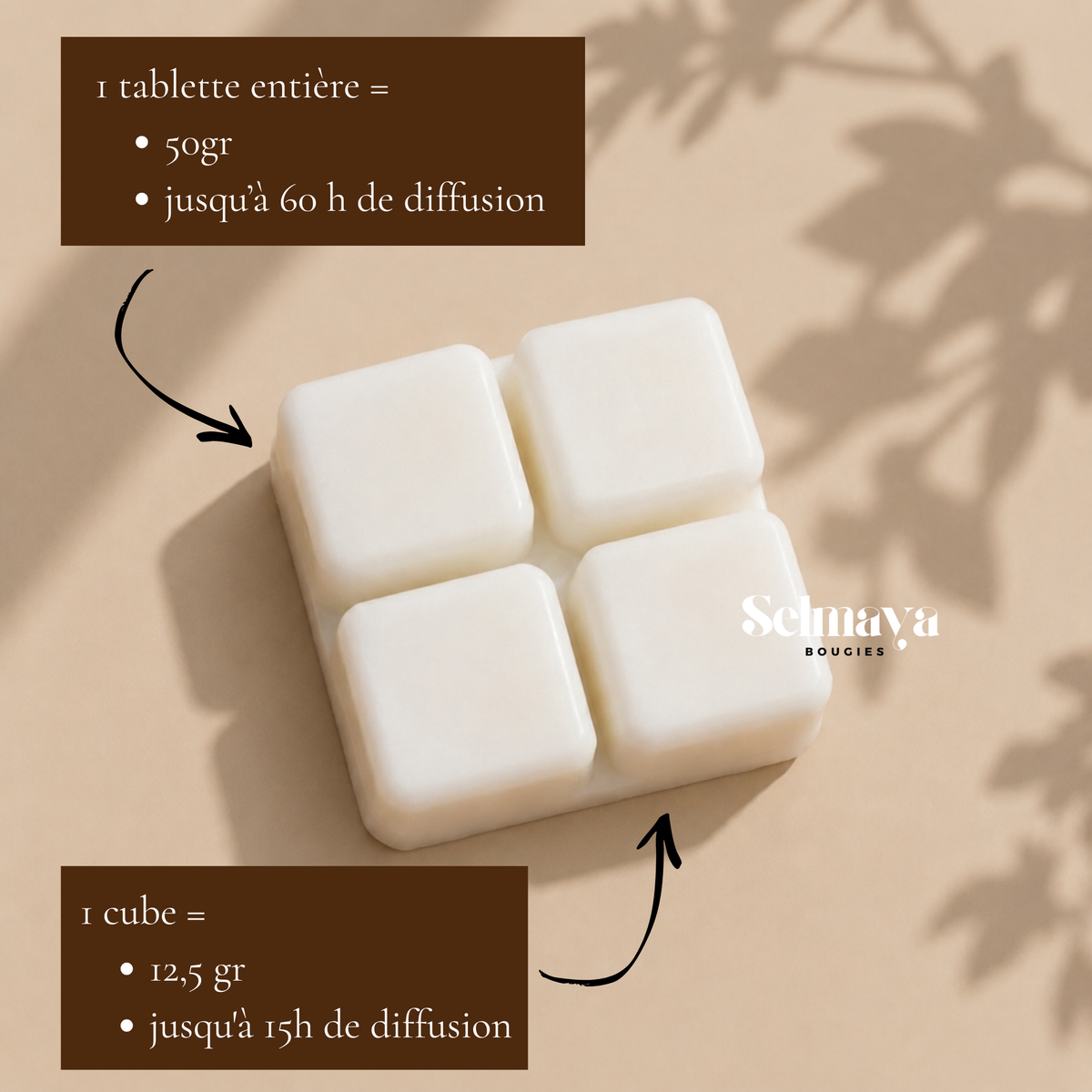 Fondant parfumé Musc Blanc
