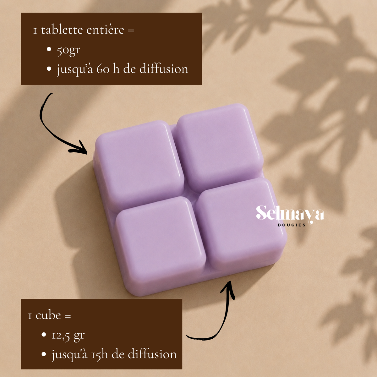 Fondant parfumé Cachemire et soie
