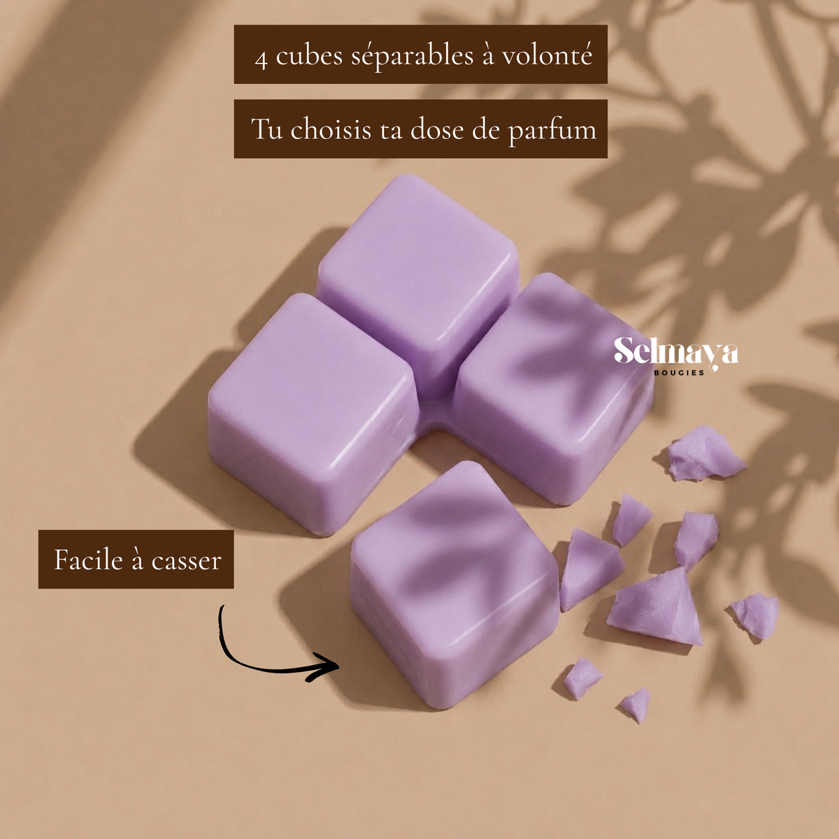 Fondant parfumé Cachemire et soie