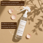 Duo Bouquet de Roses : Spray Textile + Fondant Parfumé Rose