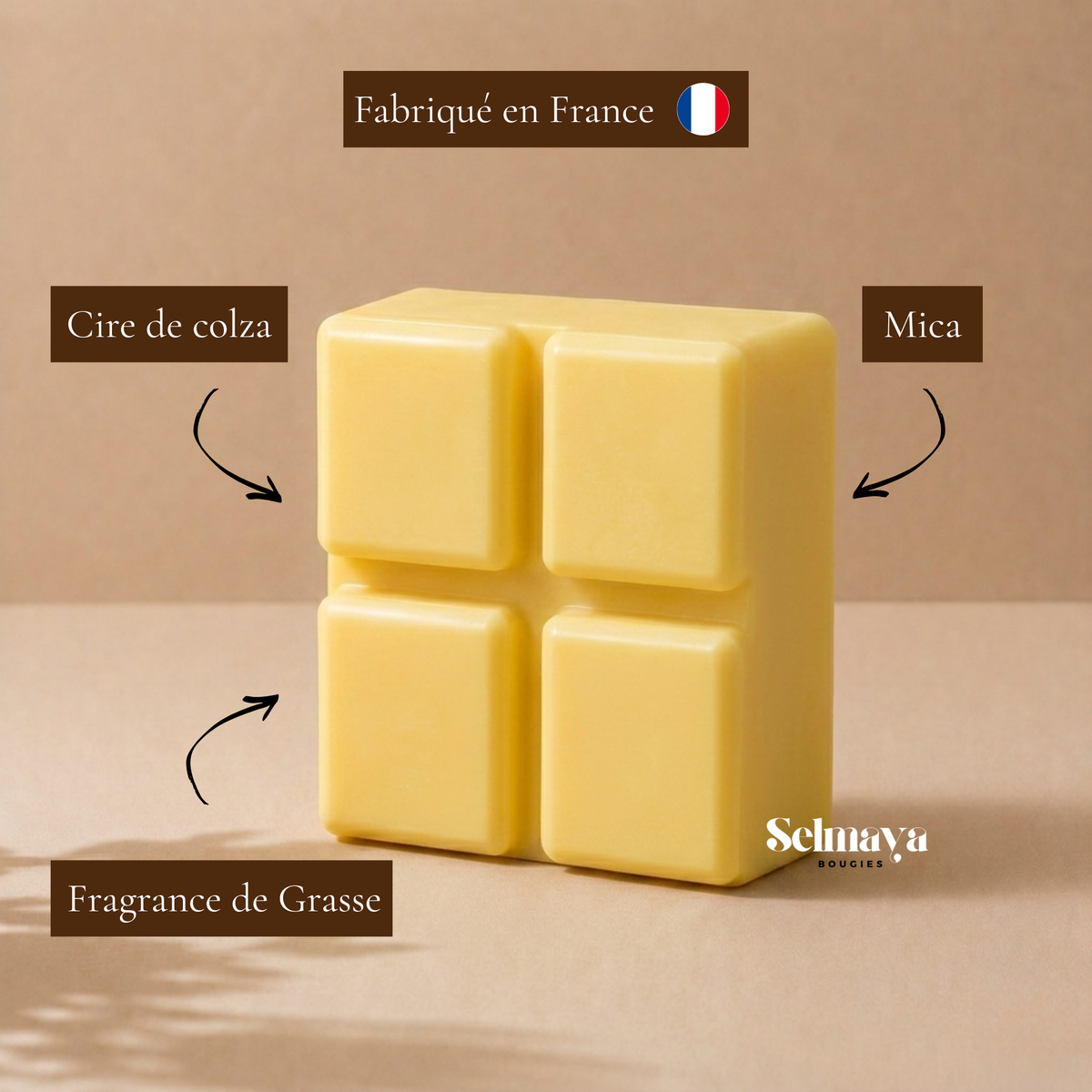 Fondant parfumé Monoï