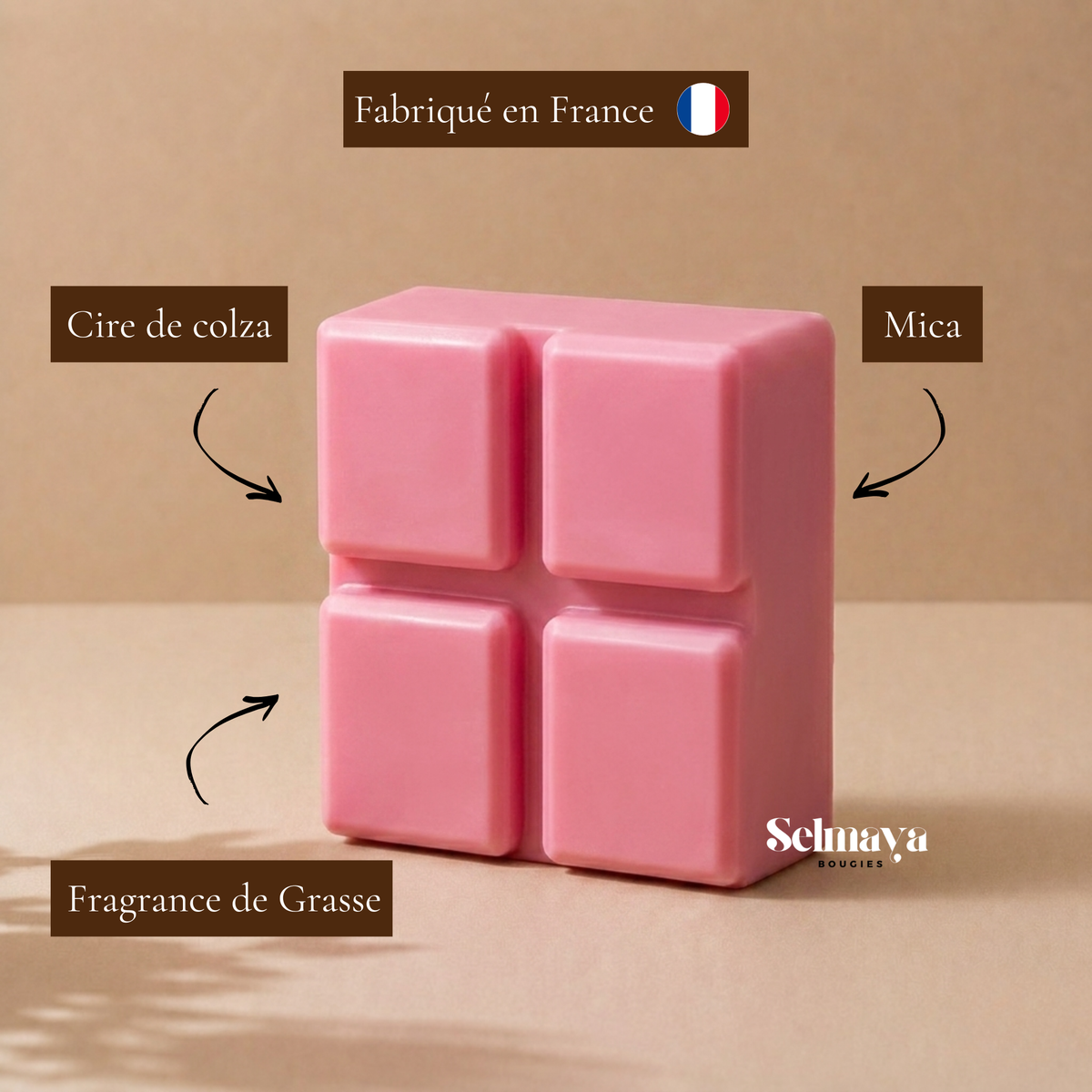 Duo Bouquet de Roses : Spray Textile + Fondant Parfumé Rose