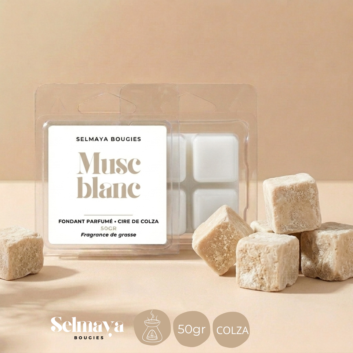 Fondant parfumé Musc Blanc