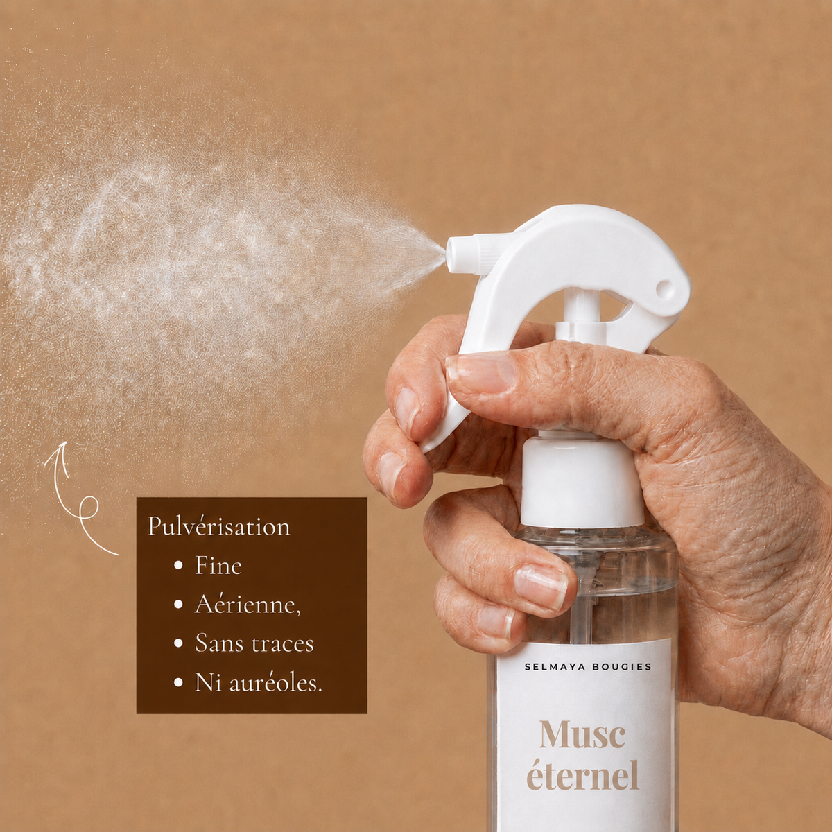 Duo Musc Éternel : Spray Textile + Fondant Parfumé Musqué