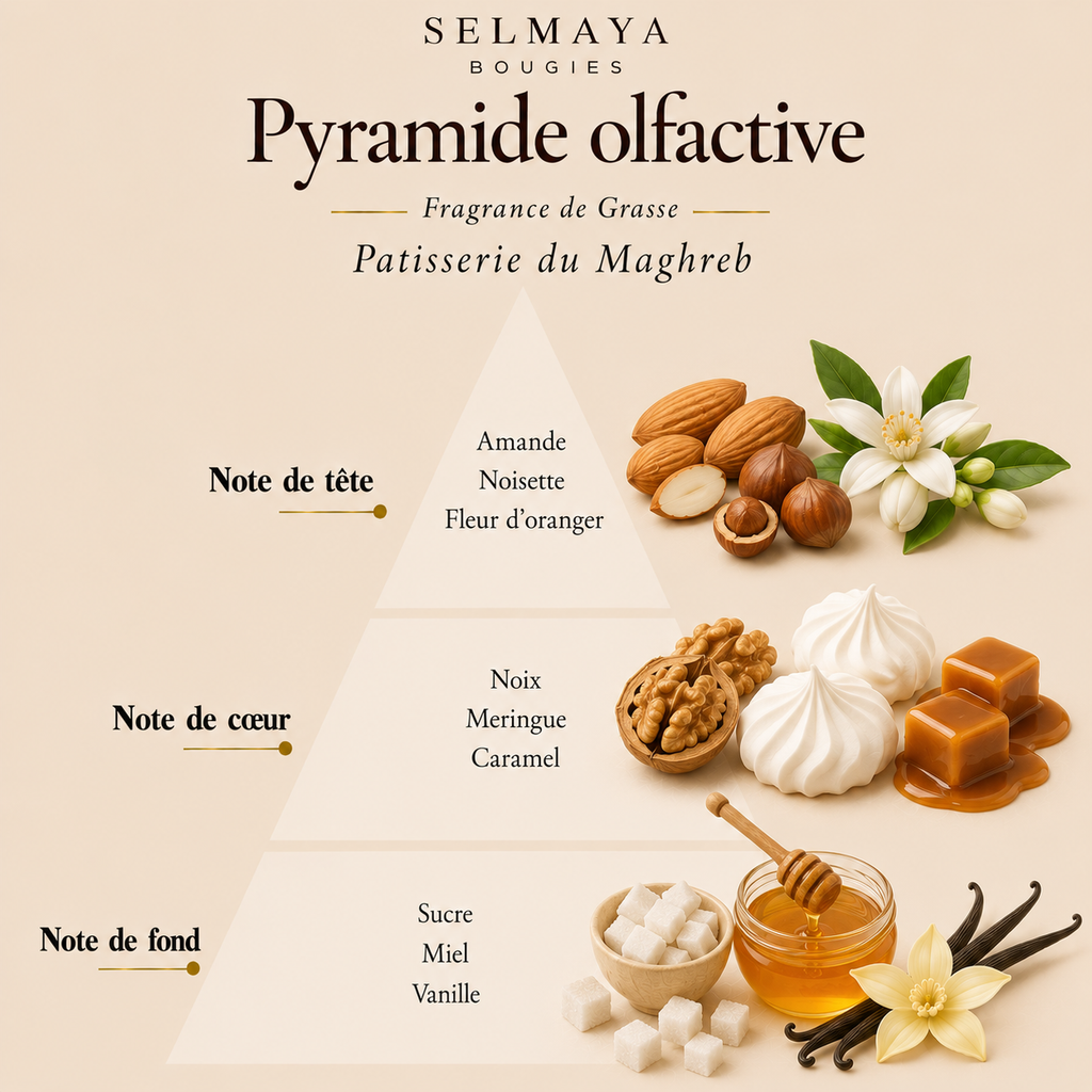Fondant parfumé Pâtisserie du Maghreb