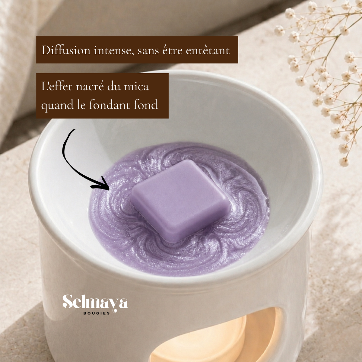 Fondant parfumé Cachemire et soie
