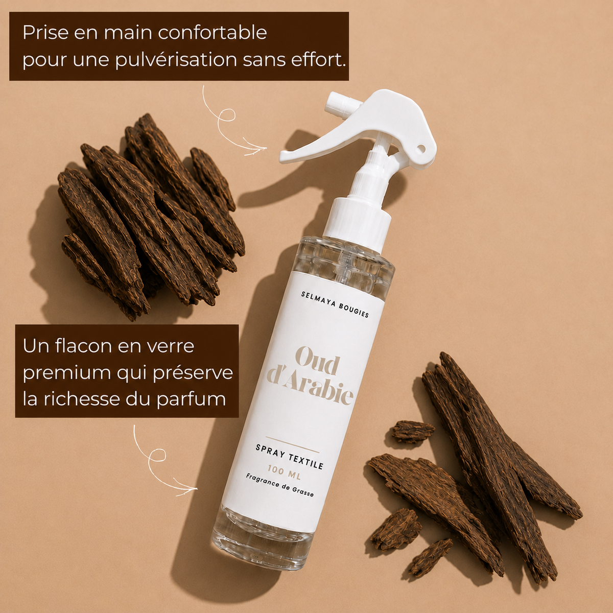 Oud d'Arabie - Spray parfumé pour linge