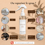 Spray textile Cachemire et soie 100 ml | Selmaya Bougies