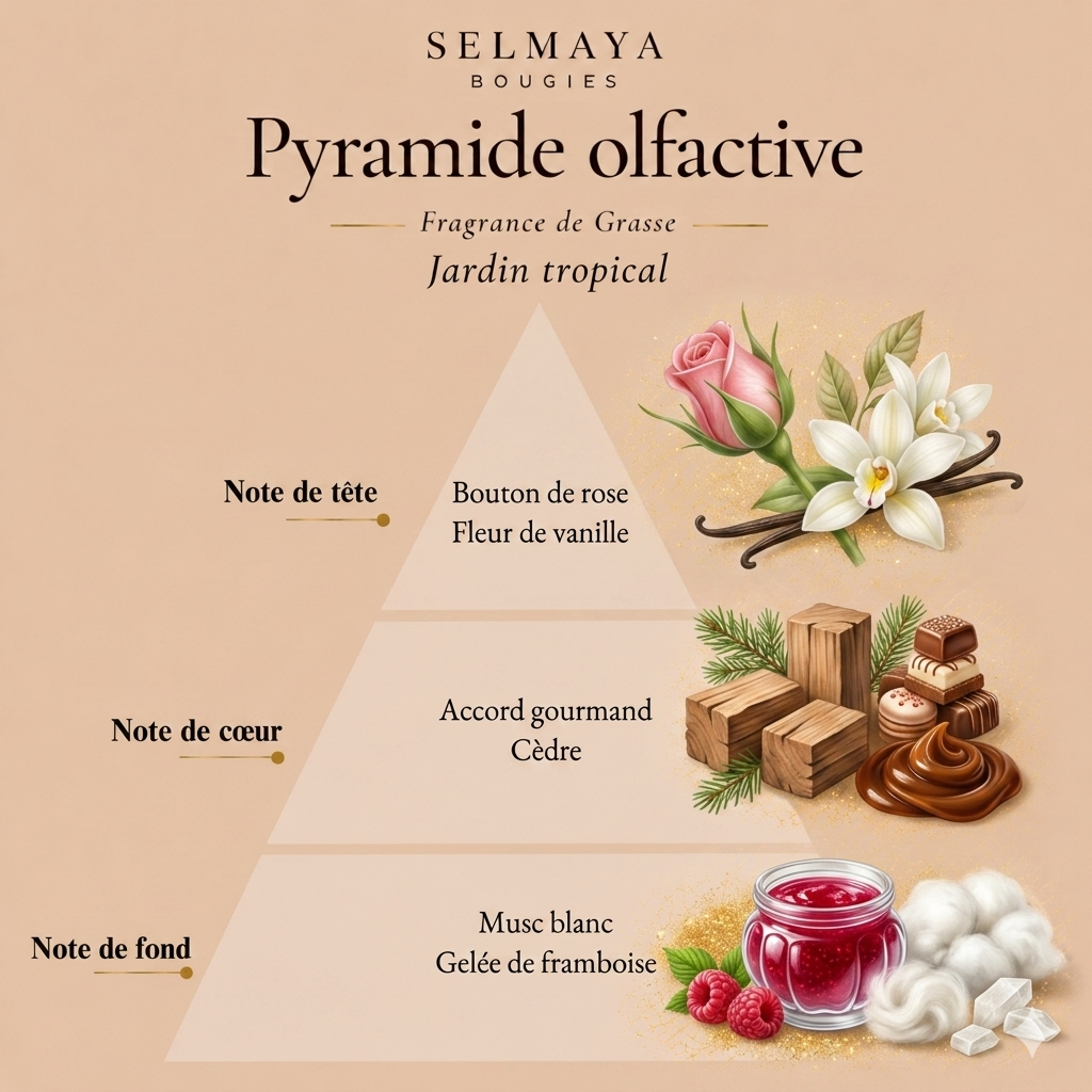 Fondant parfumé Jardin Tropical