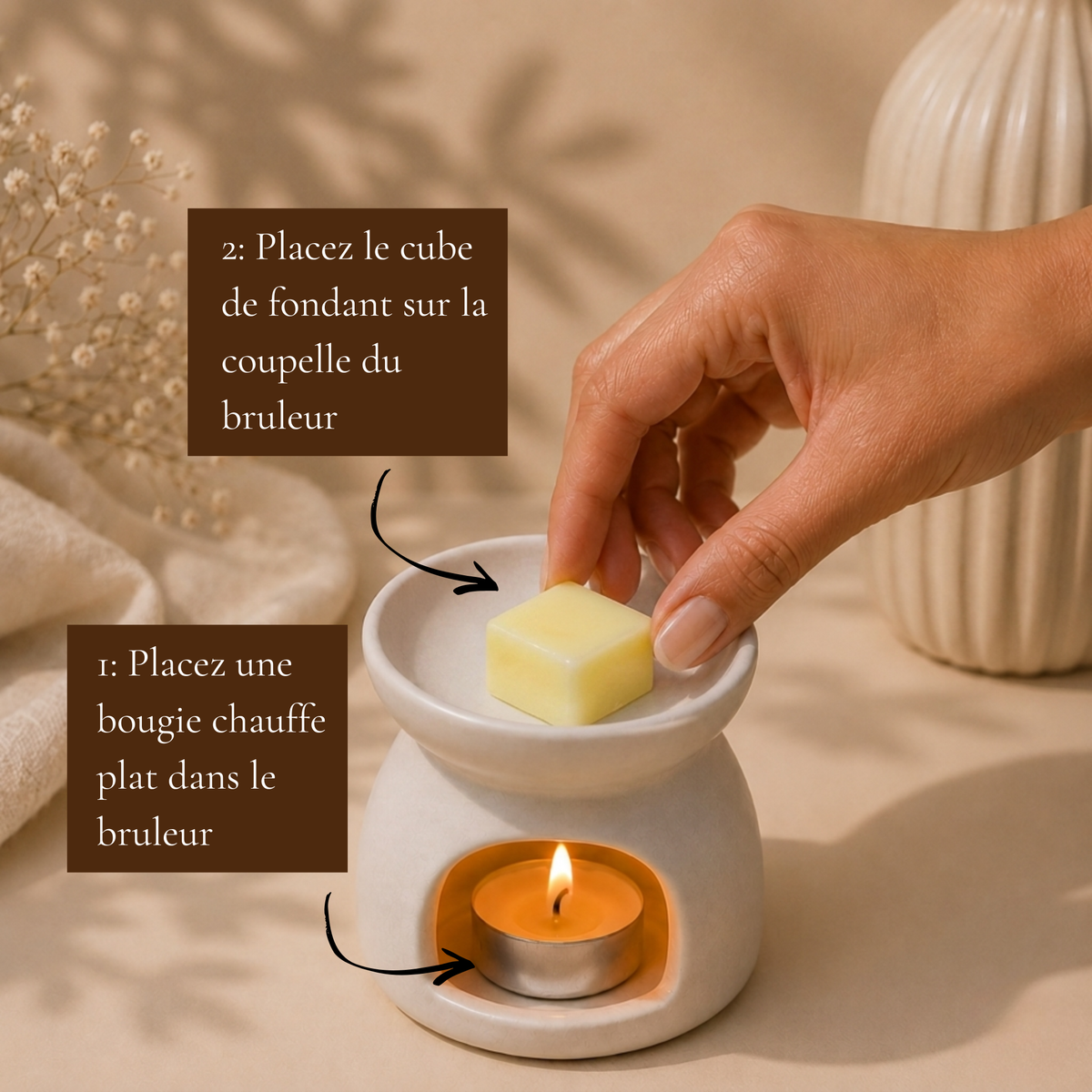 Fondant parfumé Monoï